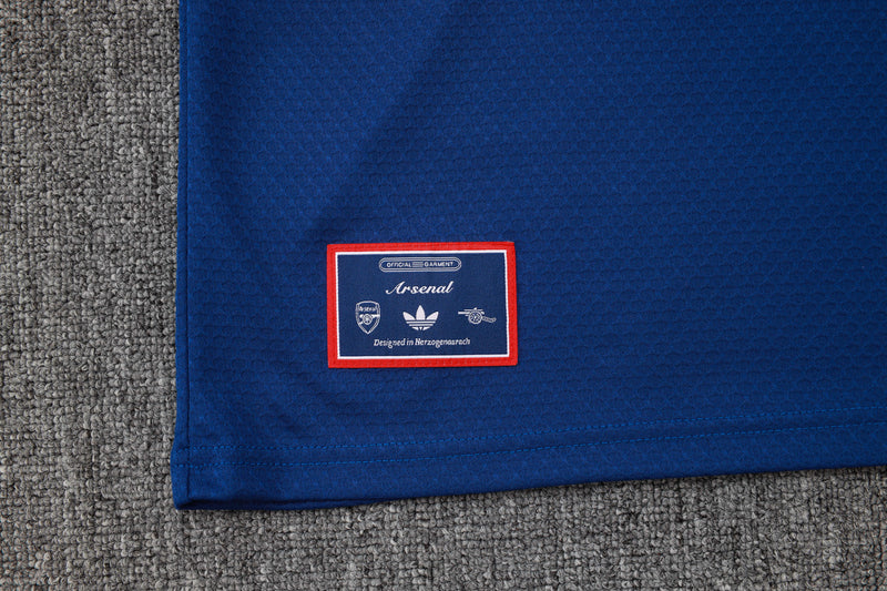 Conjunto Arsenal Treino Camisa manga curta + short 25/26 - Masculino Puma - Azul