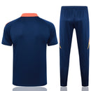 Conjunto Manchester United Treino 24/25 - Masculino Adidas - Azul royal