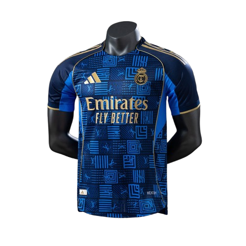 Camisa Real Madrid Collab LV 25/26 - Jogador Masculina