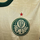 Camisa Palmeiras III 24/25 - Torcedor Puma Feminina - Dourada com detalhes em verde