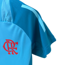 Camisa Flamengo Treino 25/26 - Torcedor Adidas Feminina - Azul