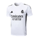 Conjunto Real Madrid Treino Camisa manga curta + short 25/26 - Masculino Adidas - Branco