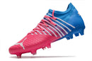 Chuteira de Campo Puma Future Z 1.3 Teazer FG - Azul/Rosa