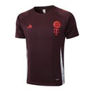 Conjunto Bayern München Treino 24/25 - Masculino adidas - Borgonha Escuro