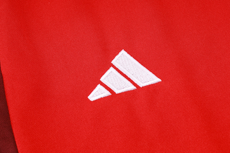 Conjunto Internacional Treino 24/25 - Masculino Adidas - Vermelho