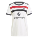 Camisa Manchester United III 24/25 - Torcedor Adidas Feminina - Branca com detalhes em preto