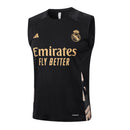 Real Madrid Training Set Tank Top Shirt + Shorts 24/25 - Men's adidas - Black