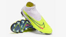 Chuteira de Campo NIKE PHANTOM GX ELITE DF Link FG - Branco/Verde