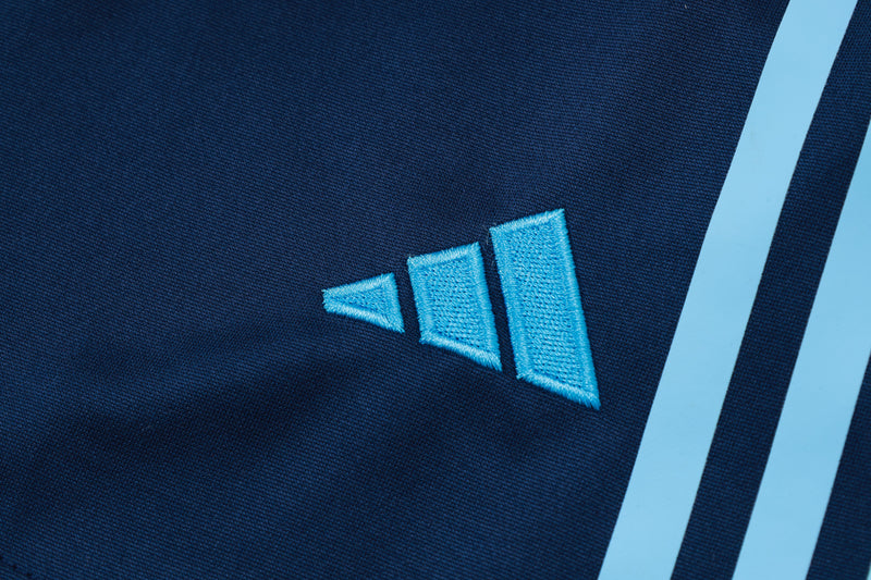 Conjunto Arsenal Treino Camisa manga curta + short 24/25 - Masculino Adidas - Azul