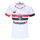 Camisa São Paulo I 24/25 - Torcedor New Balance Feminina - Branca