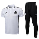 Conjunto Real Madrid Treino 24/25 - Masculino adidas - Branco