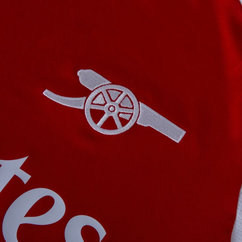 Camisa Arsenal I 24/25 - Torcedor Adidas Masculina - Branca com detalhes em azul e vermelho