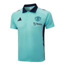Conjunto Manchester United Treino 24/25 - Masculino Adidas - Verde claro
