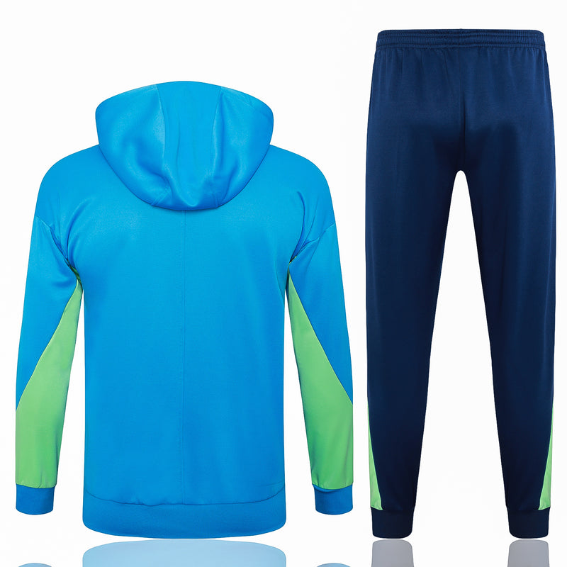 Conjunto Brasil 24/25 - Masculino Adidas - Azul Predominante