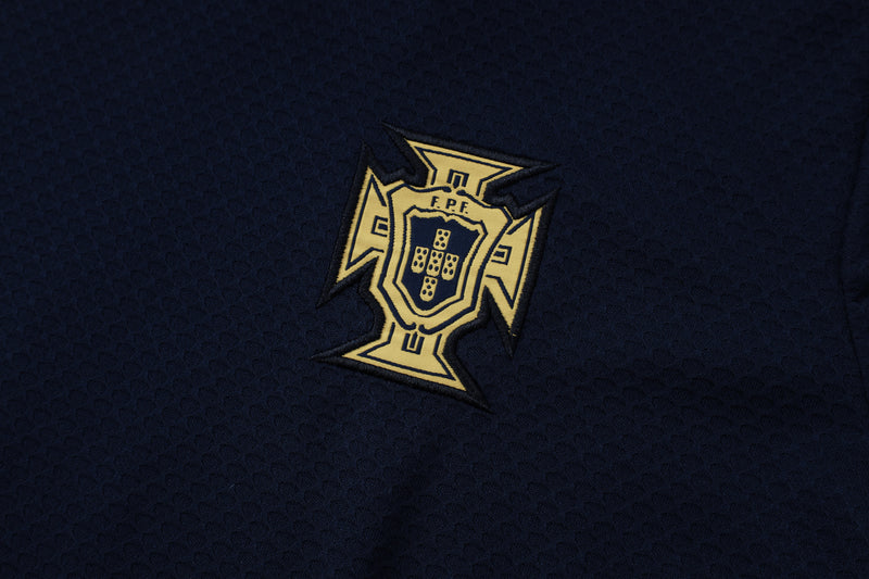 Conjunto Portugal Treino Camisa manga curta + short 25/26 - Masculino Puma - Azul