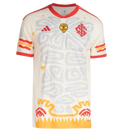 Camisa Internacional Edição Especial 23/24 - Torcedor Adidas Masculina - Branca com detalhes em vermelho e amarelo