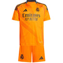 Kit Infantil Real Madrid II 24/25 - Adidas - Laranja