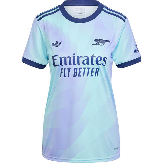 Camisa Arsenal III 24/25 - Torcedor Adidas Feminina - Azul