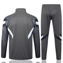 Conjunto Real Madrid Treino 24/25 - Masculino Adidas - cinza escuro
