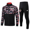 Conjunto São Paulo 24/25 - Masculino New Balance - Preto com detalhe vermelho