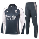 Conjunto Real Madrid Treino 24/25 - Masculino Adidas - Cinza