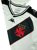 Camisa Vasco da Gama Il 24/25 Kappa Torcedor Masculina - Branca com faixa Preta