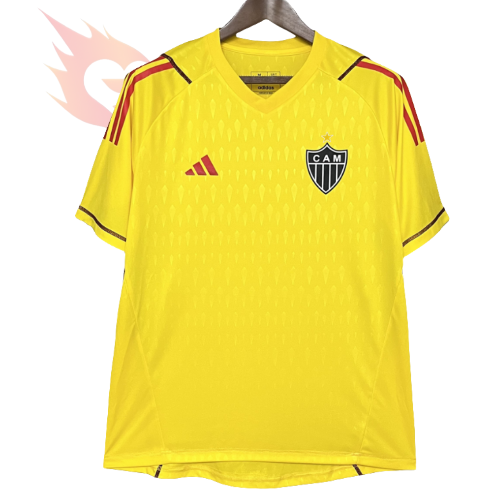 Camisa Atlético Mineiro 24/25 Goleiro - Amarelo - Versão Torcedor