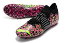 Chuteira Puma Future Z FG/AG - Rosa/preto/amarelo