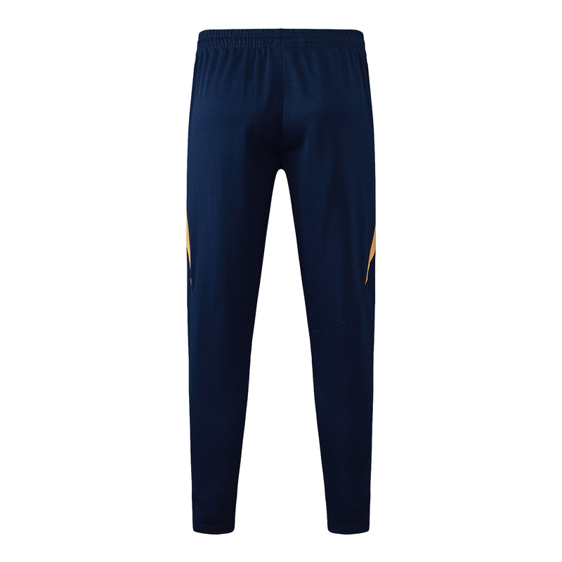 Conjunto Real Madrid Treino 24/25 - Masculino Adidas -  azul (gola azul claro)