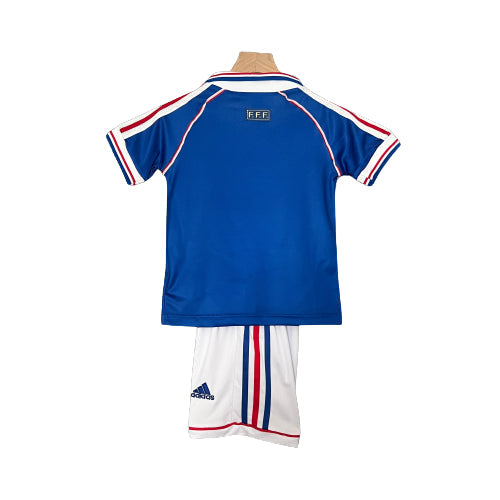 Conjunto Infantil Retrô - França 1998 I Titular