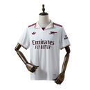 Camisa Arsenal III 25/26 - Torcedor Adidas Masculina - Branca com detalhes em vinho