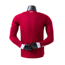 Camisa Liverpool l 25/26 Manga Longa - Jogador Masculina