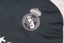 Conjunto Real Madrid Treino Camisa manga curta + short 24/25 - Masculino Adidas - cinza