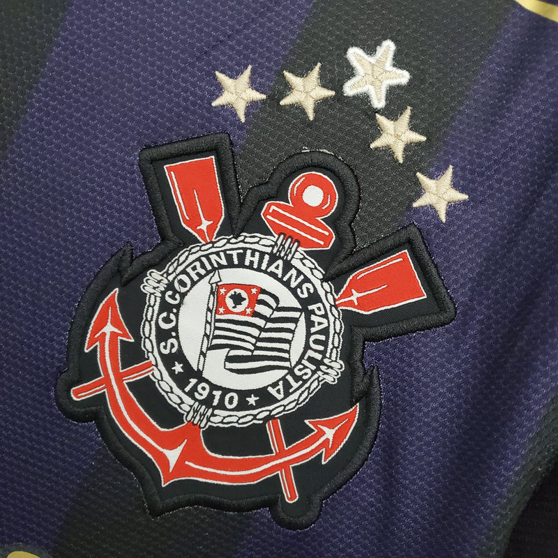 Camisa Corinthians Retro 09/10 - Torcedor Nike Masculina - Roxa