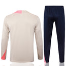 Conjunto Barcelona Treino 24/25 - Masculino Nike - Bege
