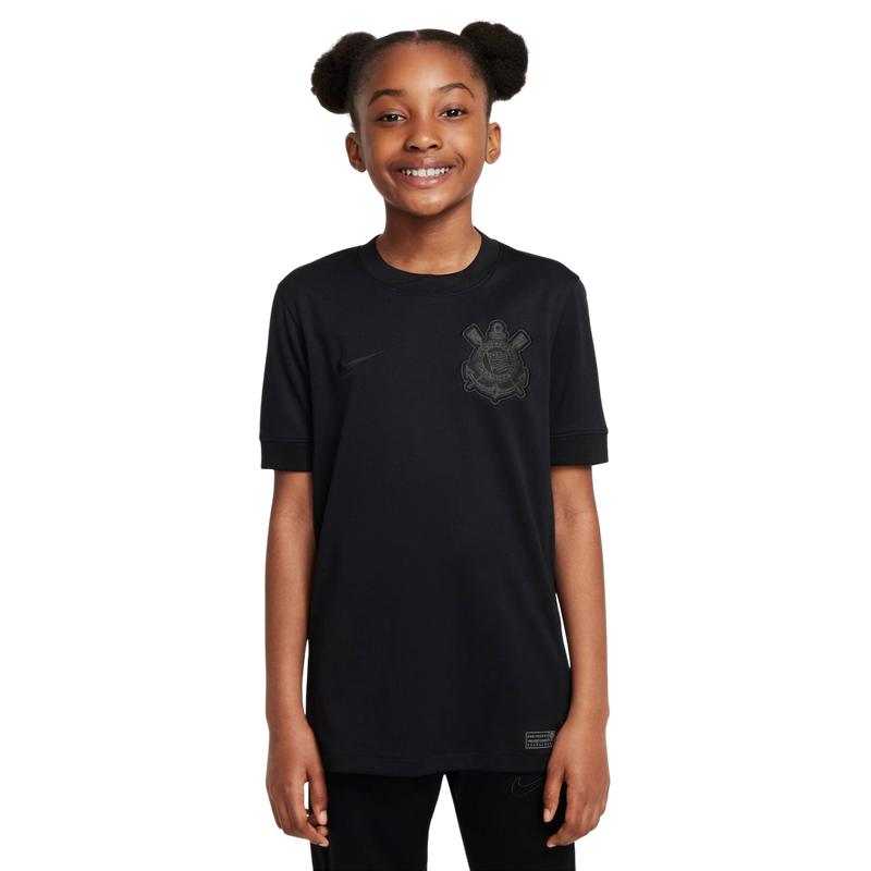 Kit Infantil Corinthians II 24/25 - Nike - Preto