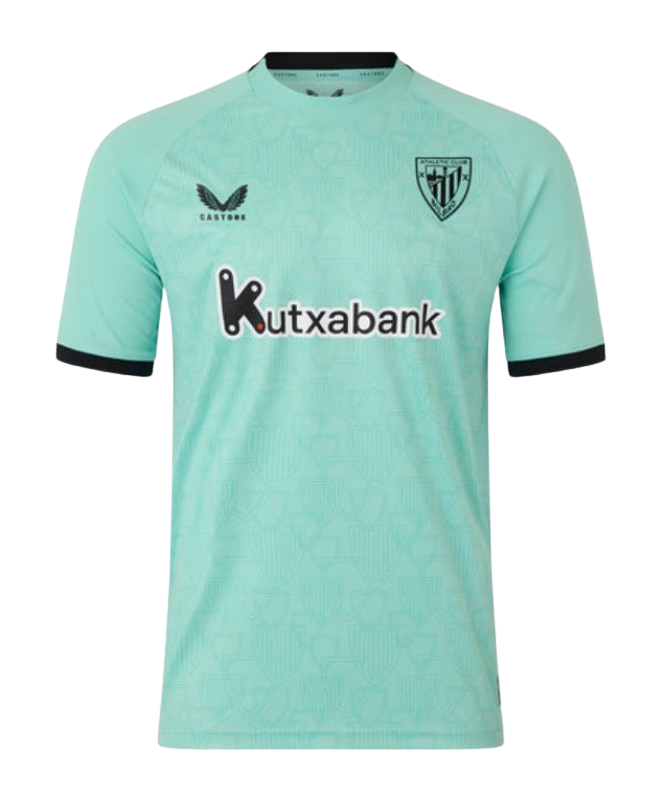 Camisa Athletic Bilbao Ill 25/26 Torcedor Castore Masculina - Verde e preto