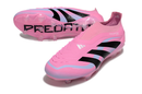 Chuteira de Campo Adidas Predator Elite LL sem cadarço FG - Rosa