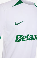 Camisa Sporting CP Edição comemorativa 60 anos 24/25 - Torcedor Nike Masculina - Branca com detalhes em verde