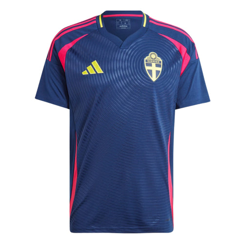 Camisa Suécia II 24/25 - Torcedor Adidas Masculina - Azul com detalhes em rosa
