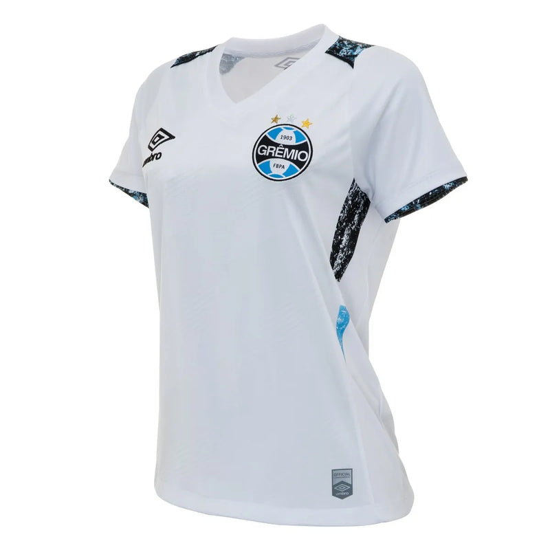 Camisa Grêmio II 23/24 - Torcedor Umbro Feminina - Branca