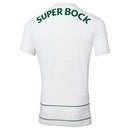 Camisa Sporting CP lll 23/24 - Torcedor Nike Masculina - Branco detalhe Listrado verde