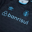 Camisa Grêmio III 23/24 - Torcedor Umbro Masculina - Preta com detalhes em azul e branco