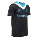 Camisa Grêmio III 24/25 - Torcedor Umbro Masculina - Preta com detalhes em azul e branco