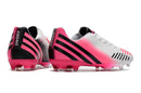 Chuteira de Campo Adidas Predator Falcon Retro FG - Branco e rosa