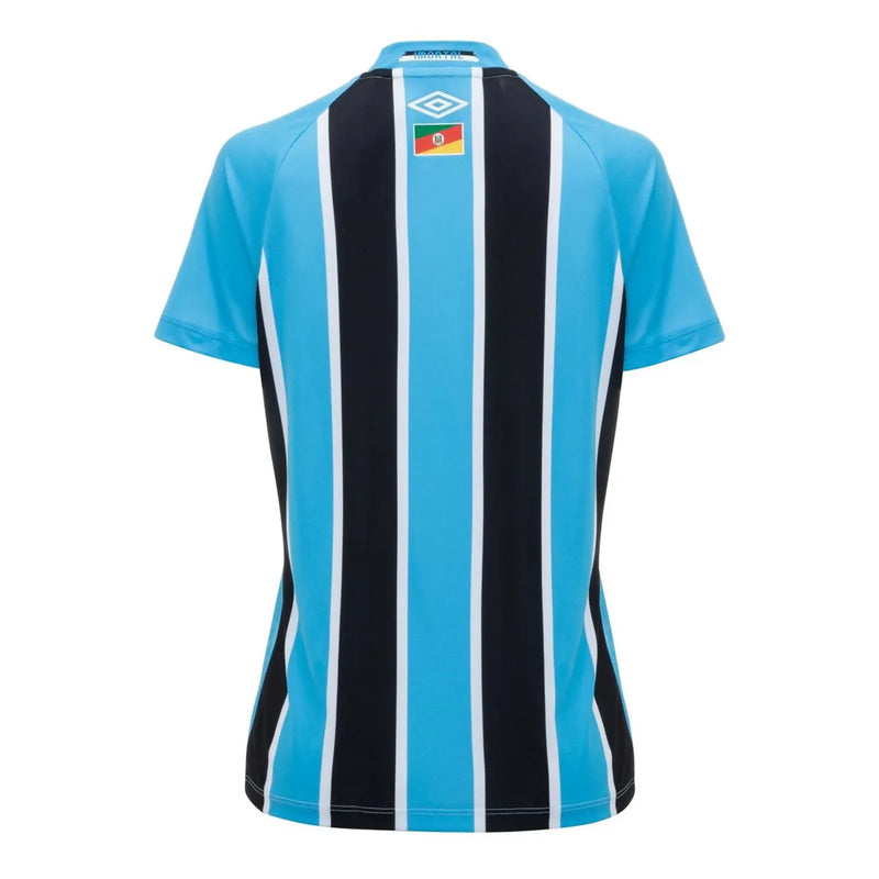 Camisa Grêmio I 25/26 - Torcedor Umbro Feminina - Azul e preta