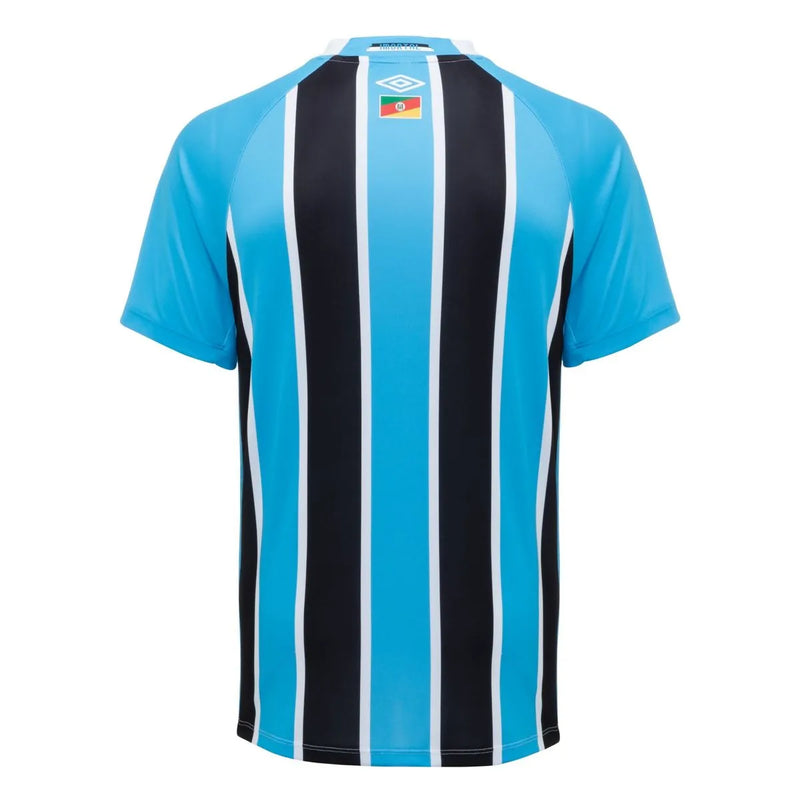 Camisa Grêmio I 24/25 - Torcedor Umbro Masculina - Azul e preta