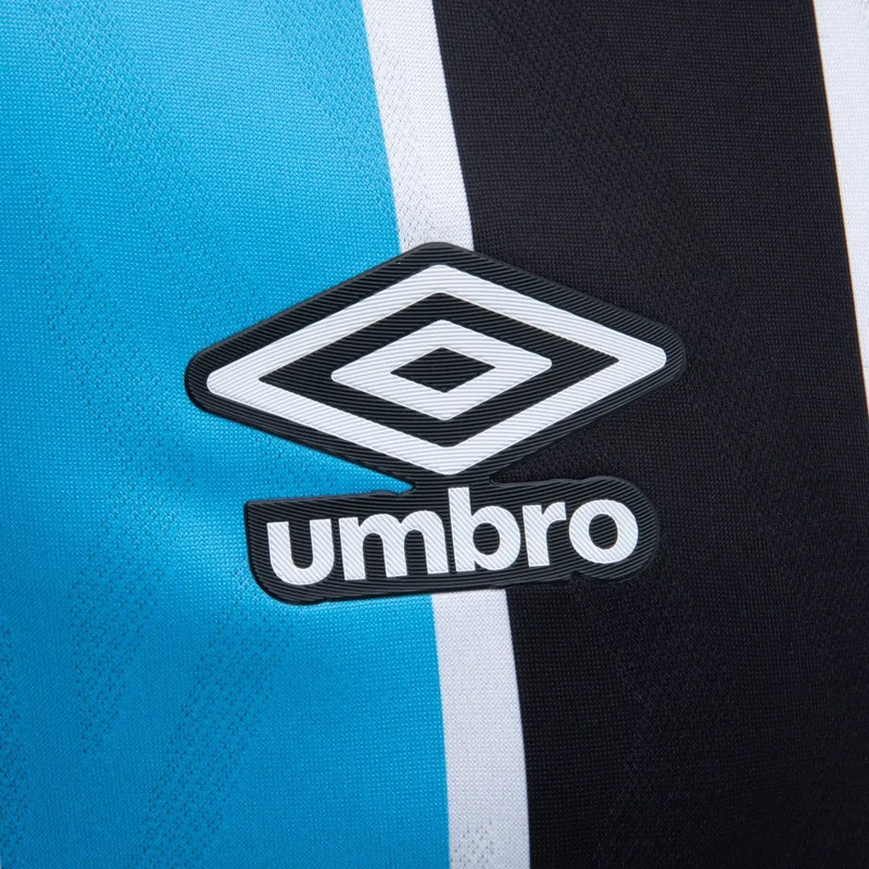 Camisa Grêmio I 24/25 - Torcedor Umbro Masculina - Azul e preta