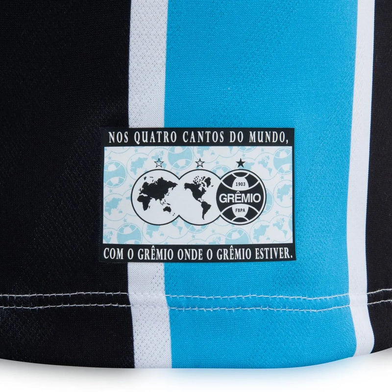 Camisa Grêmio I 24/25 - Torcedor Umbro Masculina - Azul e preta