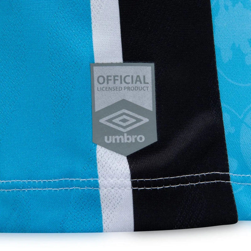 Camisa Grêmio I 24/25 - Torcedor Umbro Masculina - Azul e preta